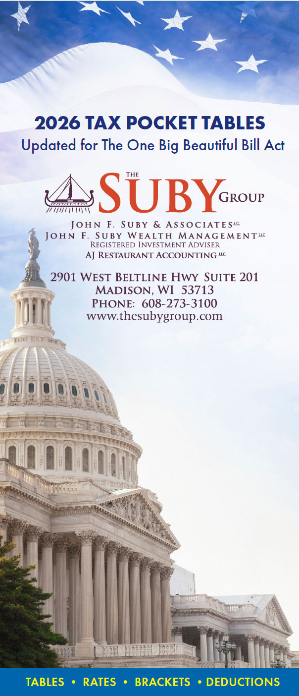 2026 Tax Pocket Guide